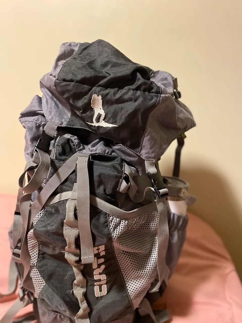 Mochila cargueira CURTLO 50+10L (expansível) - Foto 5