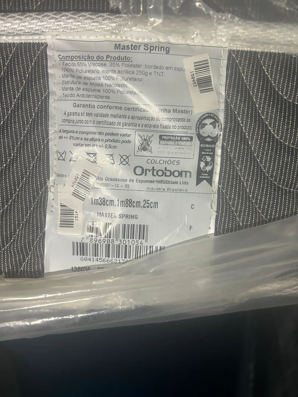 Colchão Master  box top de linha Ortobom - Foto 3