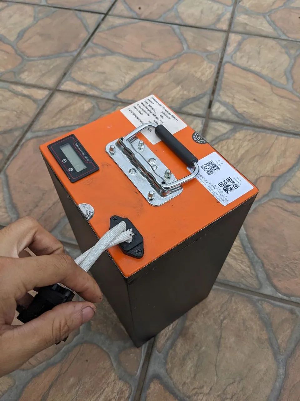 Bateria 30ah 60v lifepo4 - Foto 3