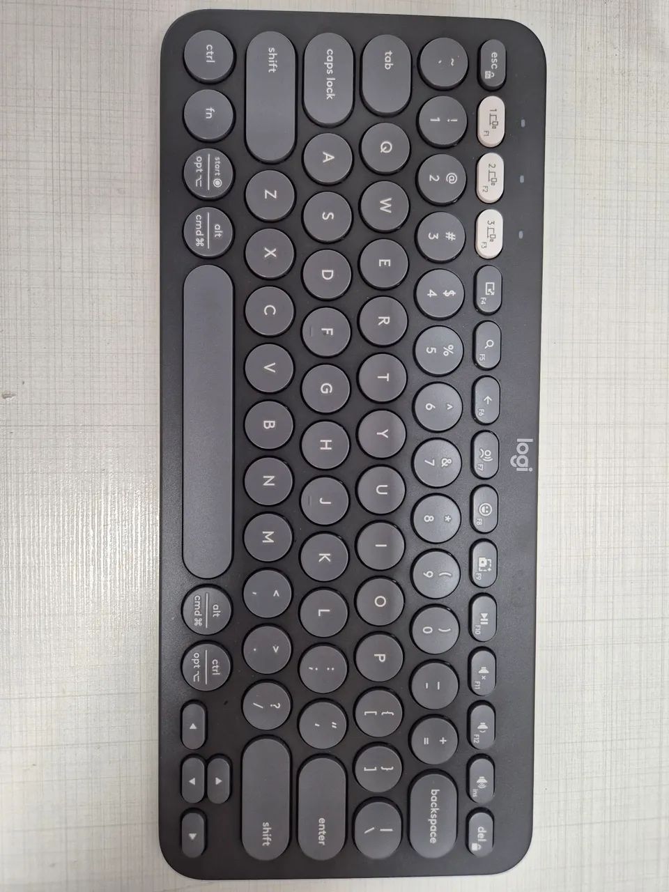 Teclado sem fio logitech k380s, mini