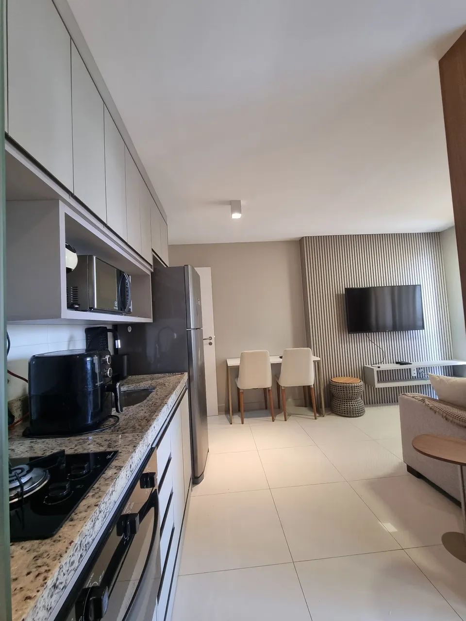 MS! Alugo apartamento mobiliado com 1 quarto - Foto 3
