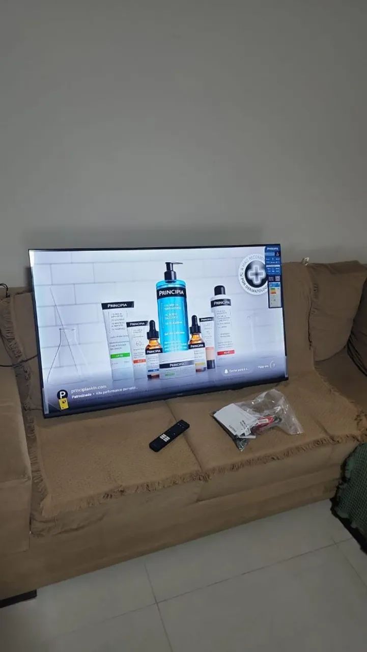 Tv 50 Philips smart no plástico nova  - Foto 3