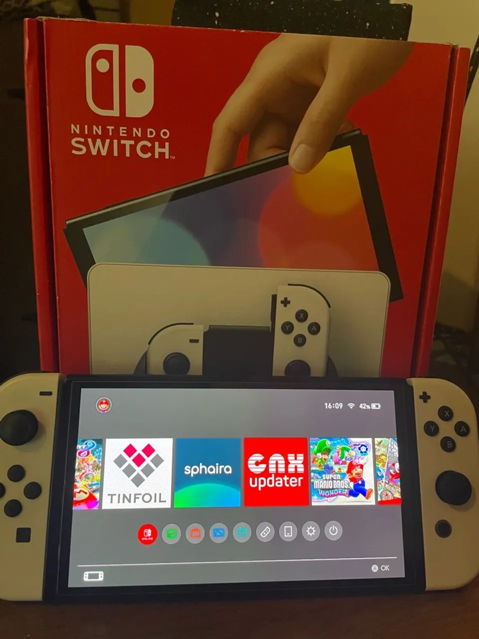 Nintendo Switch OLED DESBLOQUEADO