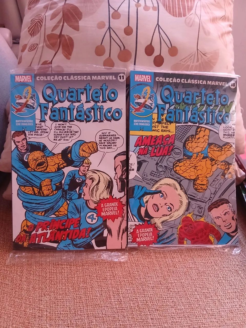 Quarteto Fantástico 2 e 3 - Coleção Clássica Marvel - Foto 2