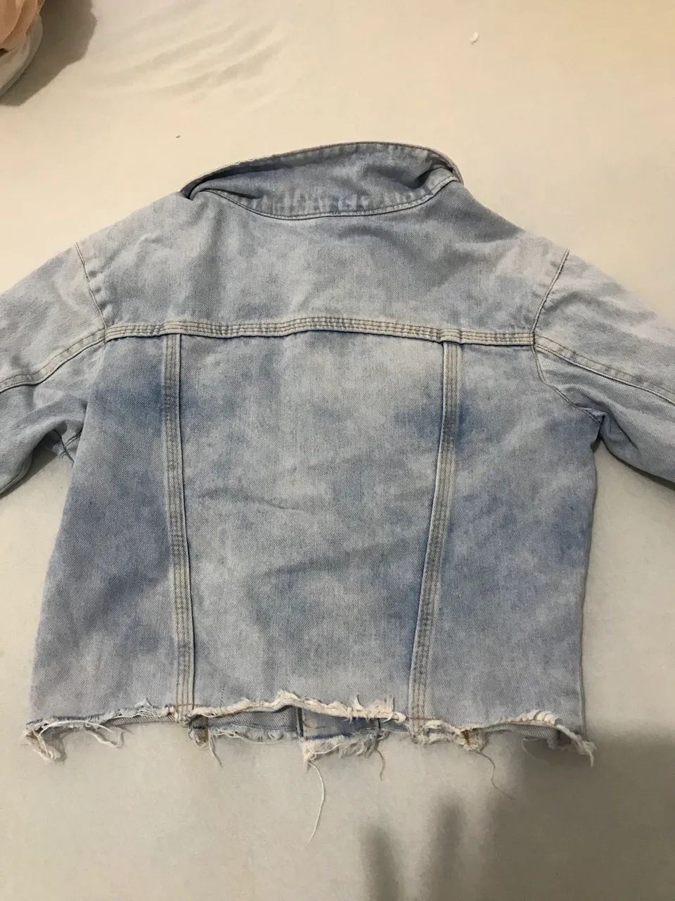 Jaqueta jeans Tam P - Foto 4