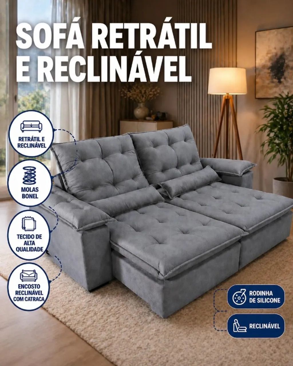 sofá retratil