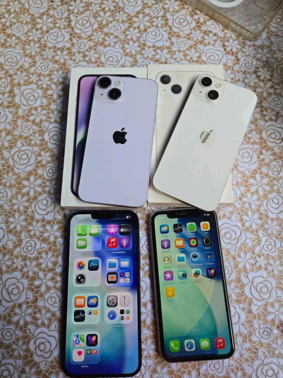 Iphones sem trinco até 18x no cartão 