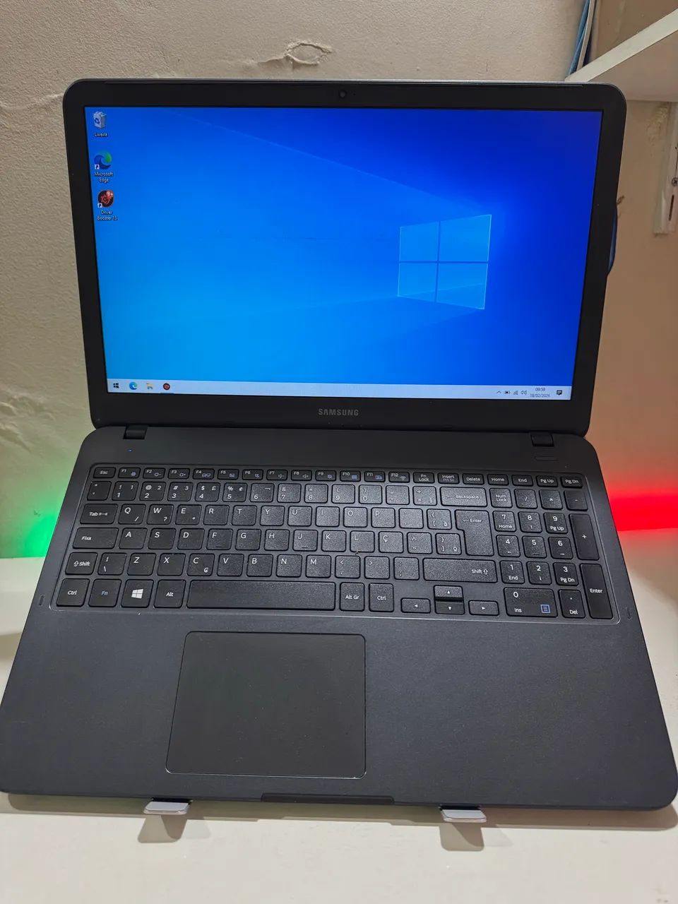 Notebook Samsung com 8gb e SSD