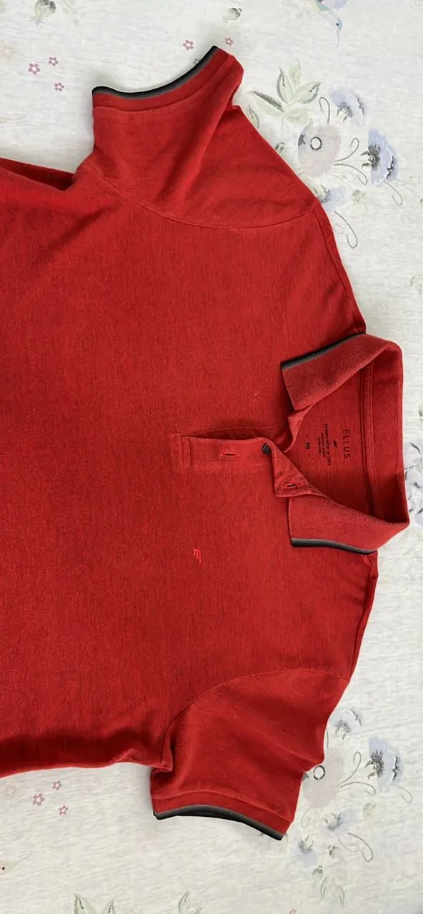 Camisa Polo Ellus Vermelha: Original