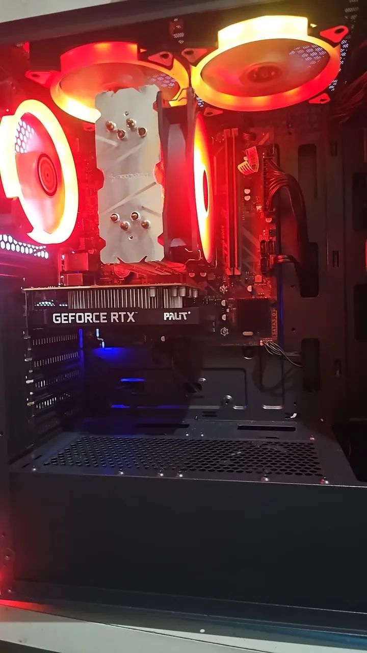 Pc Ryzen 5600g 16gb rtx3050 6gb