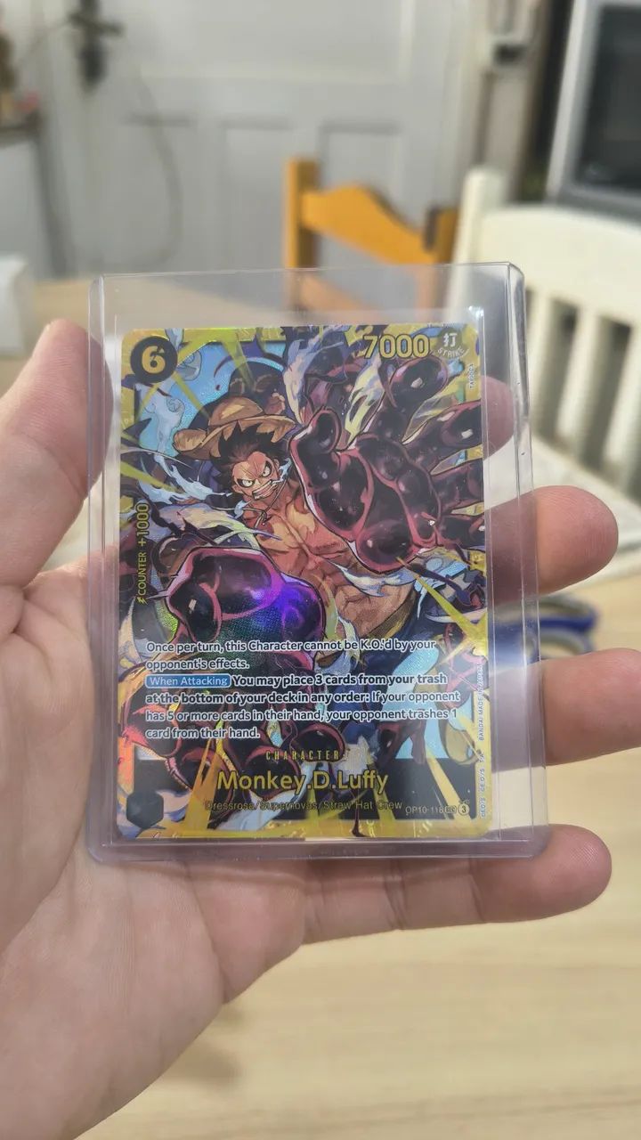 Monkey.D.Luffy OP10-118 SEC One Piece TCG card game - Jogos de