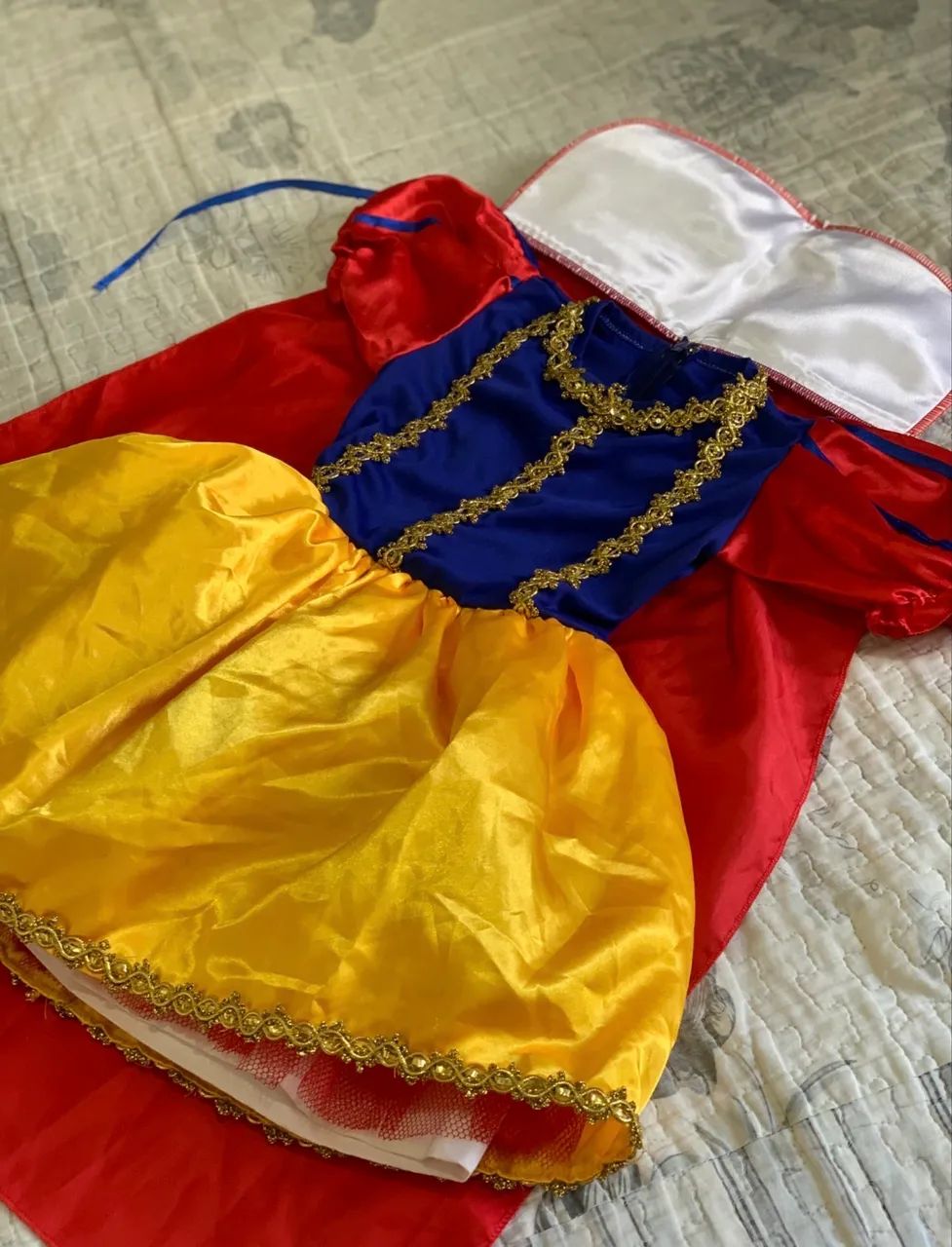 Vestido Branca de Neve