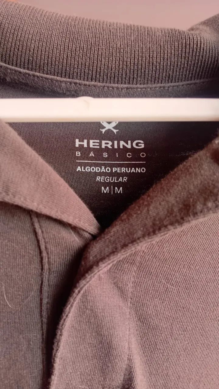 Camisa Polo Hering algodão peruano - Foto 2