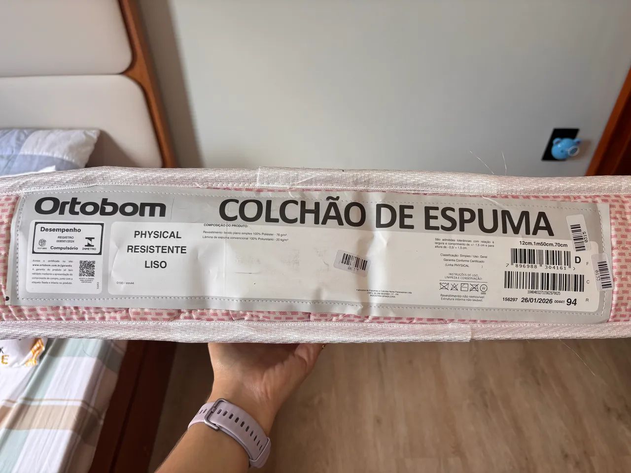 Colchão Ortobom 150x70 - Foto 3