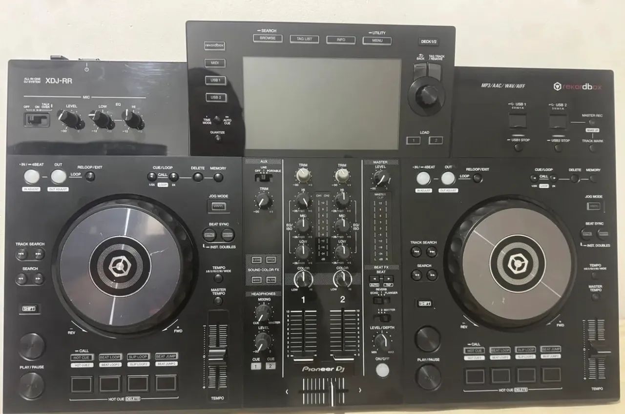 XDJ RR + CASE PROTEÇÃO + CABOS