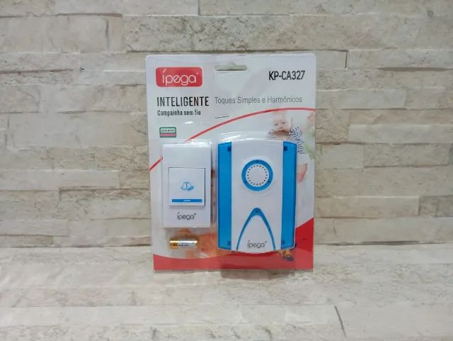 Campainha sem Fio Residencial Longo Alcance 32 Toques