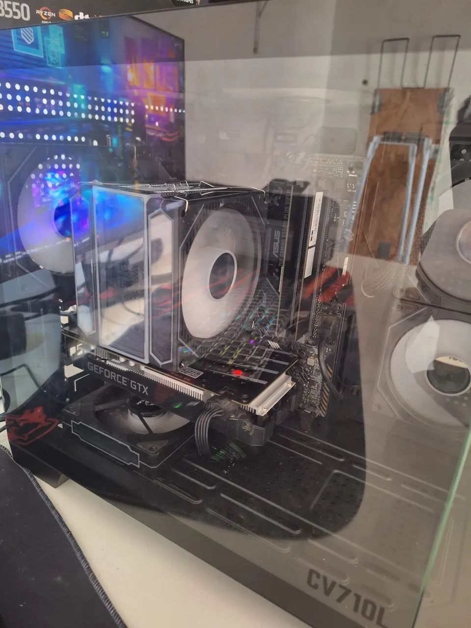 Pc gamer ryzen 7 completo ( troco em notebook) - Foto 4