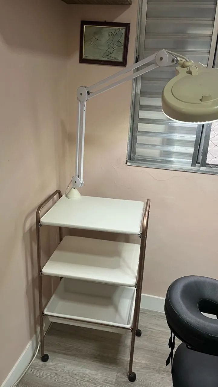 Carrinho auxiliar e lupa com led  - Foto 3