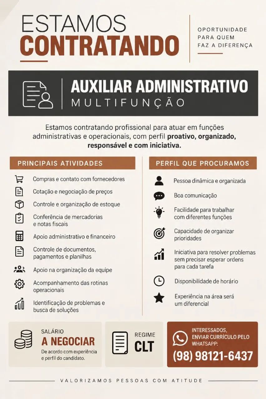 Auxiliar Administrativo 