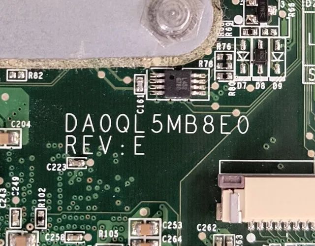  PLACA-MÃE NOTEBOOK LG R58 - DA0QLGMB8E0 REV. E - Foto 3