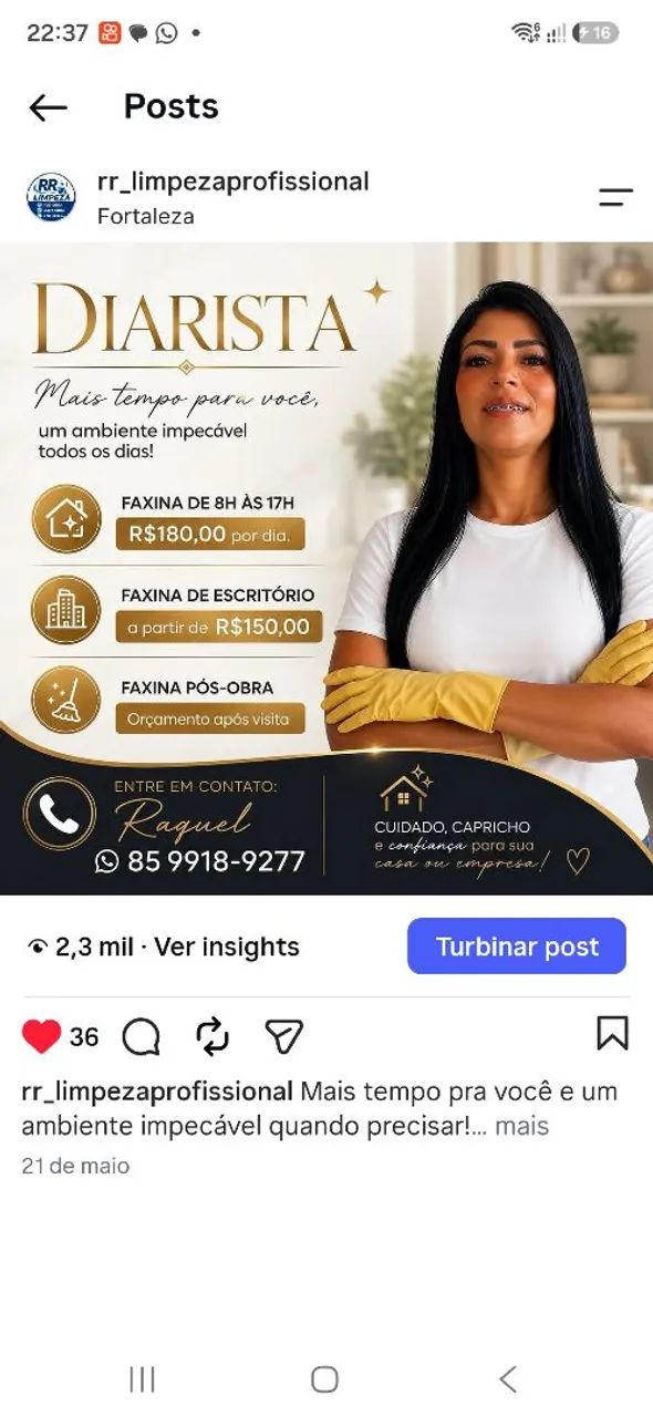 Vagas diarias