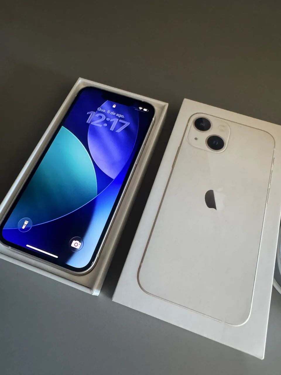 Apple iPhone 13 mini 512 GB Branco Estelar - Foto 3