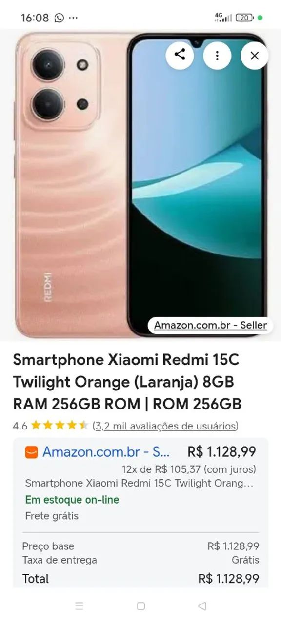 Vende-se celular redimi 15c 