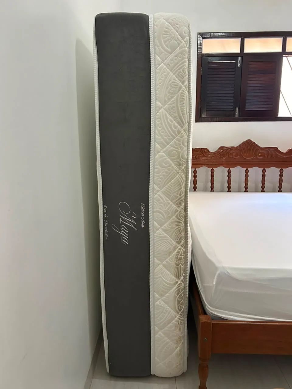 Cama Box Queen (Base + Colchão)  - Foto 3