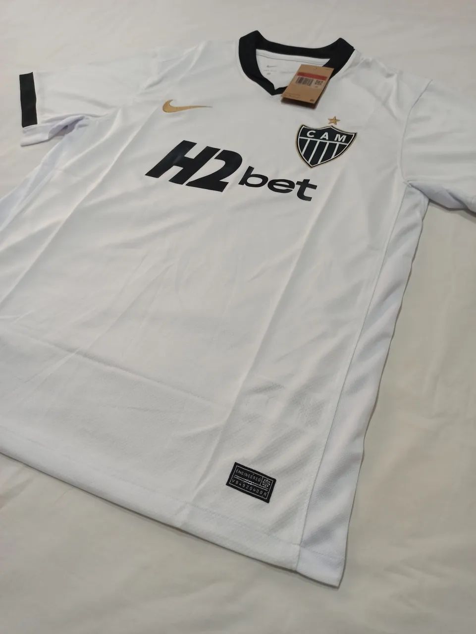 Camisa Atlético mineiro branca 26 G - Foto 2