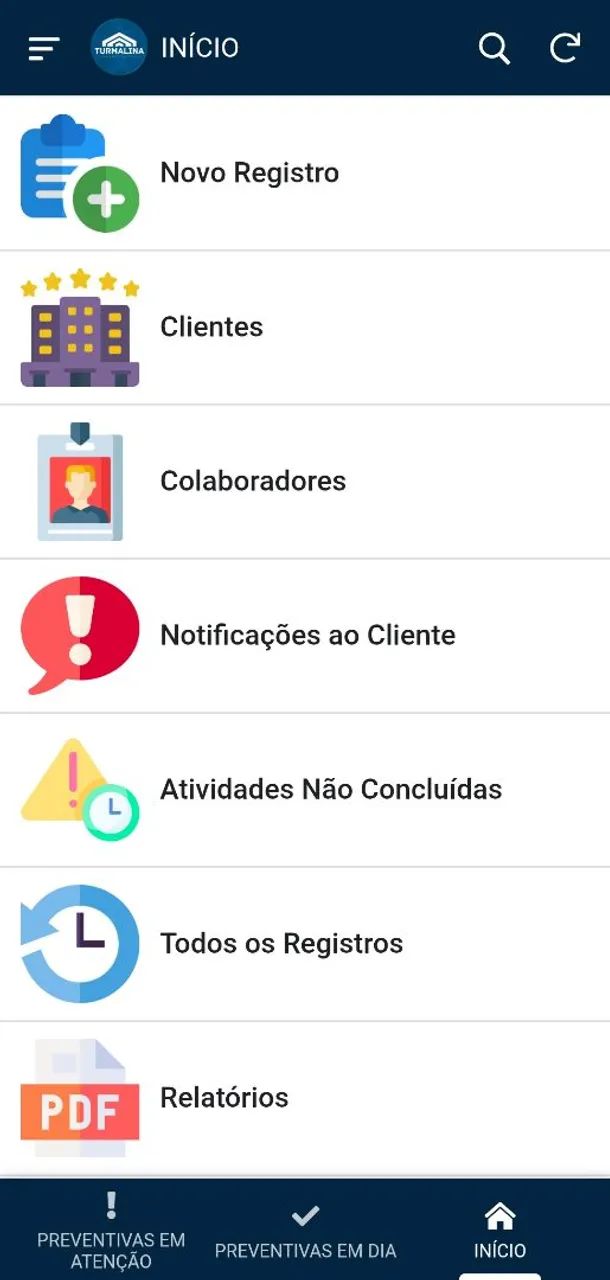 App para gestão de serviços de manutenção 