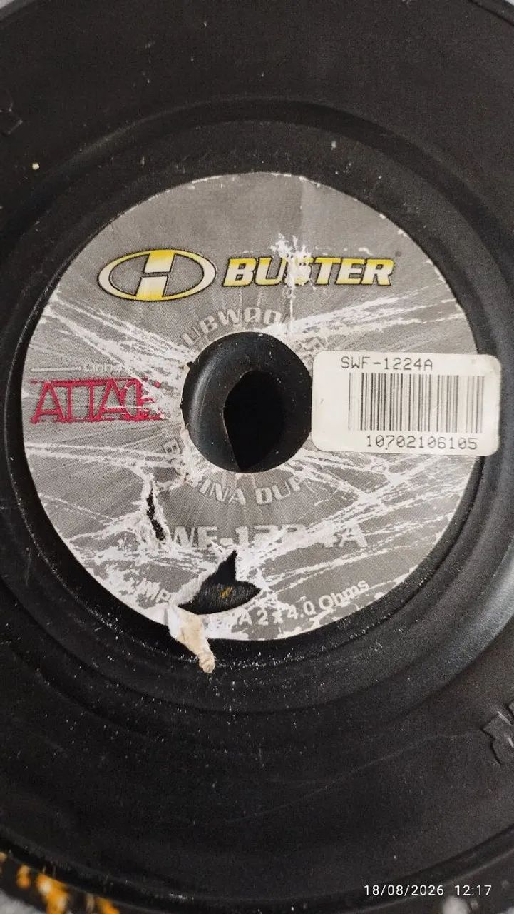 VENDO SUBWOOFER H-BUSTER ATTAK - Foto 2