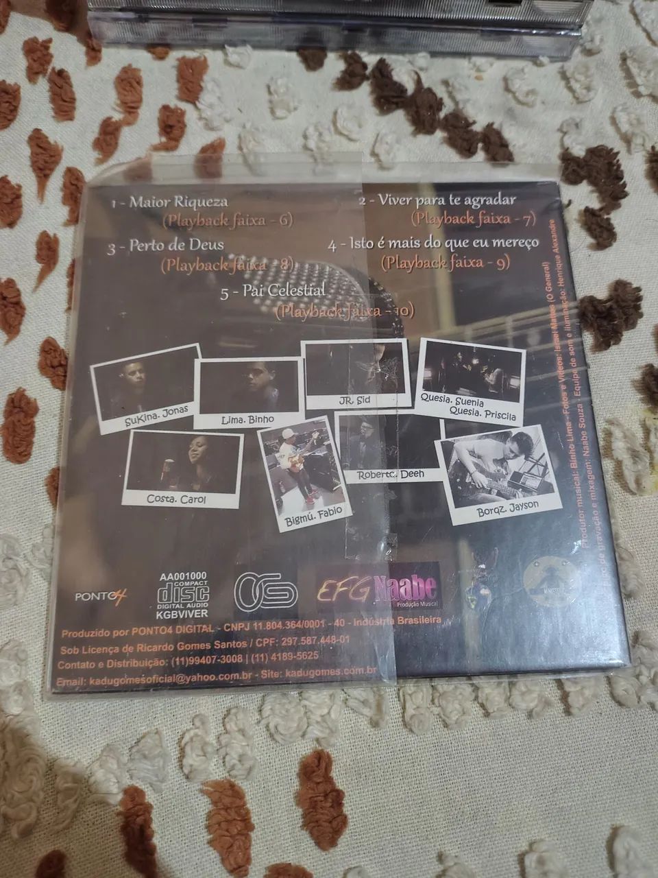 CD KADU GOMES - VIVER PRA TE AGRADAR - Foto 2