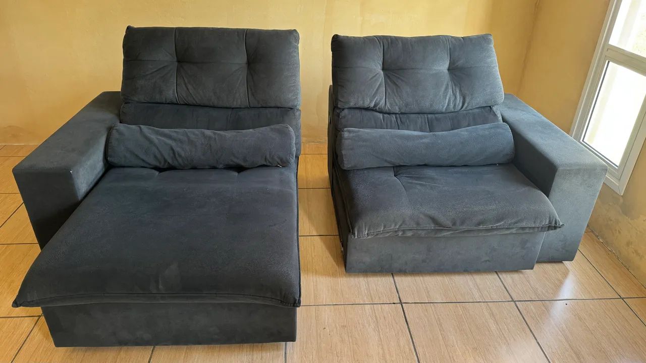 Sofá retrátil e reclinável  - Foto 3