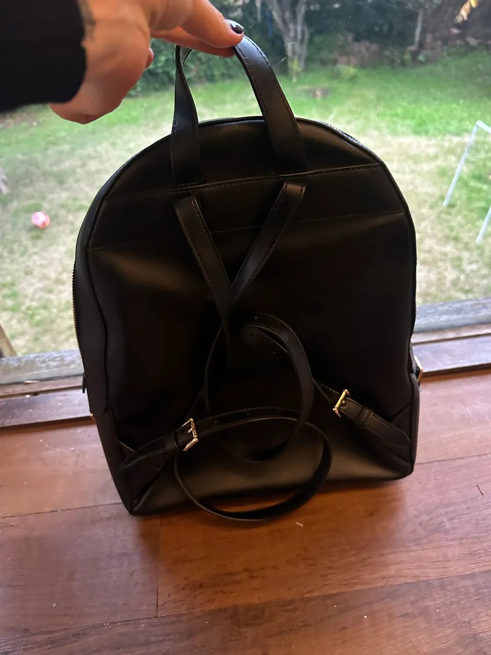 Mochila Michael kors de couro 