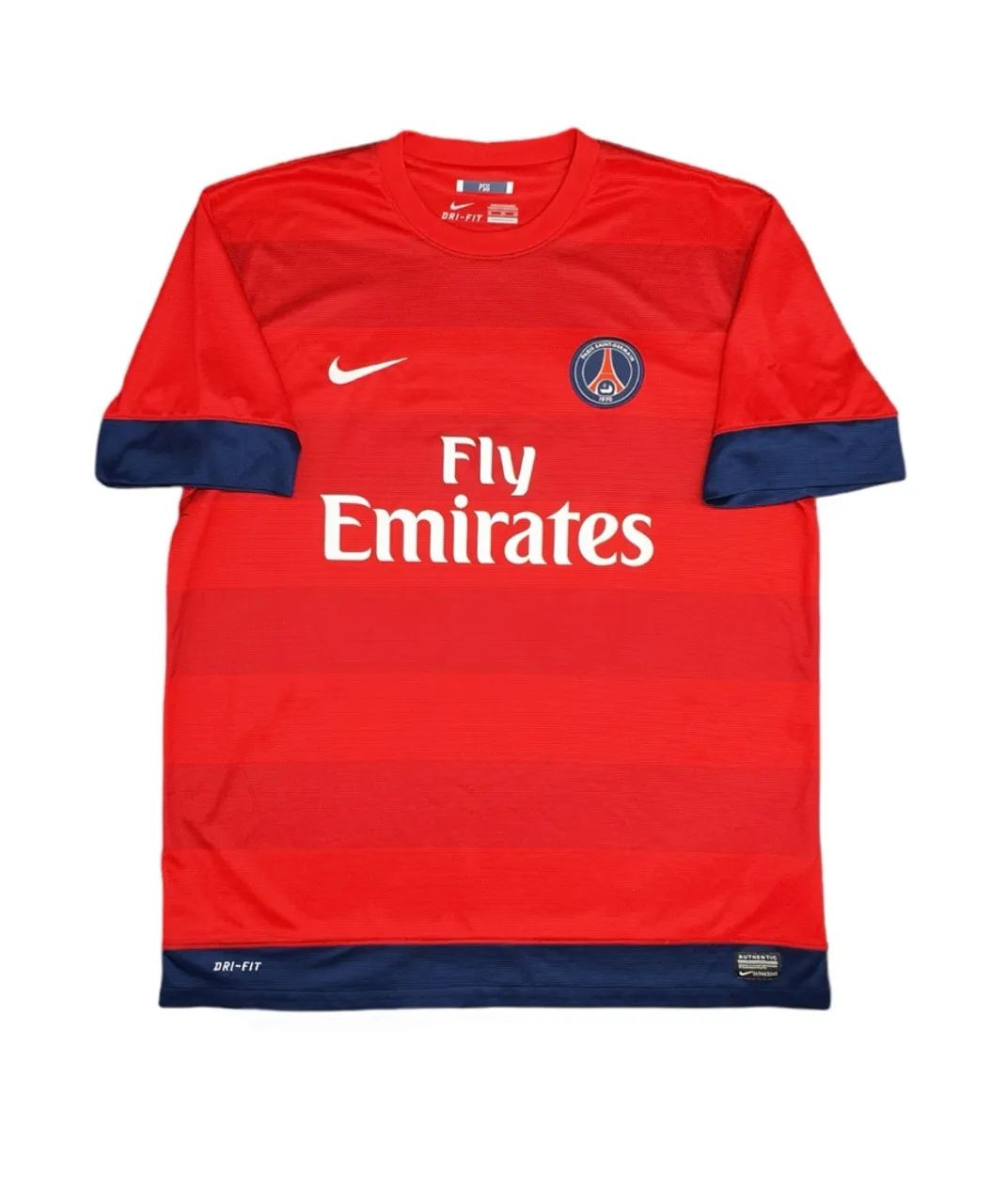 camisa reserva do Paris Saint-Germain (PSG) da temporada 2012/2013.