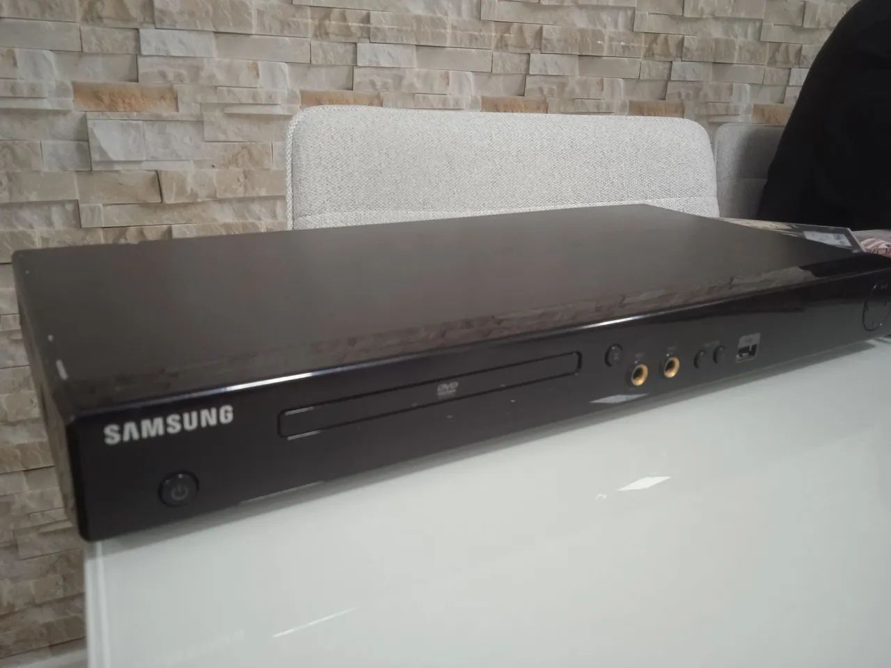 Dvd player Samsung 1080KR HDMI e USB funcionando