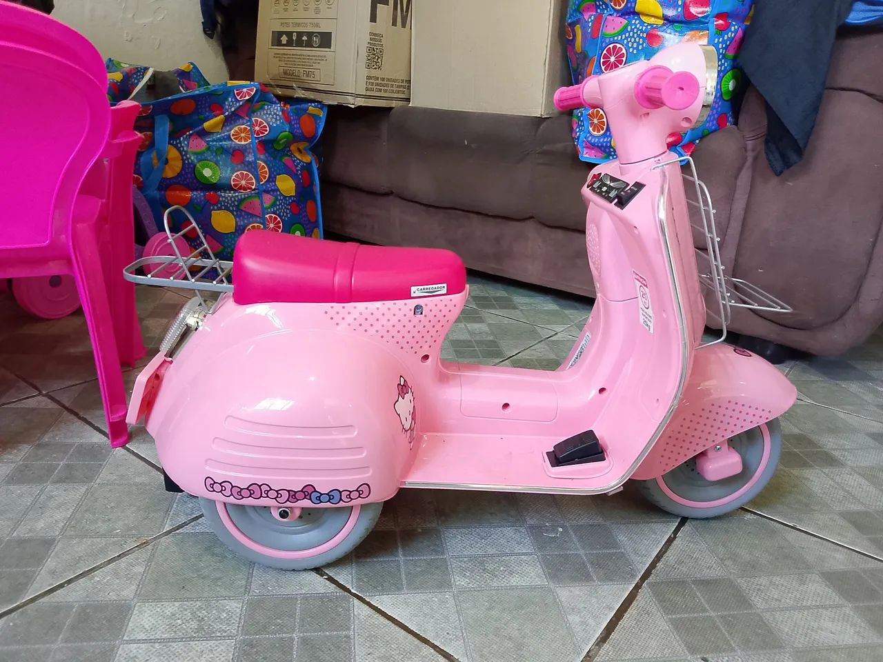 Lambreta eletrica infantil  - Foto 3