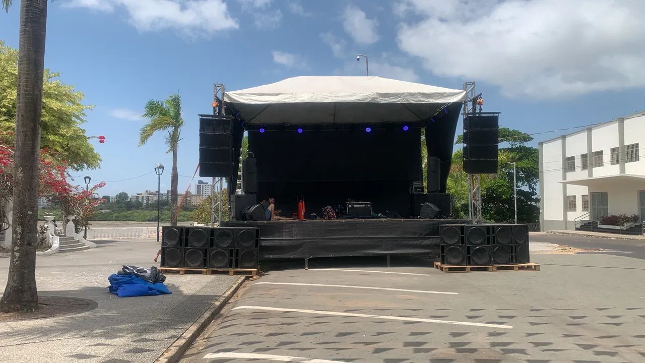 Sonorização completa com som, palco, luz, tenda  - Foto 3