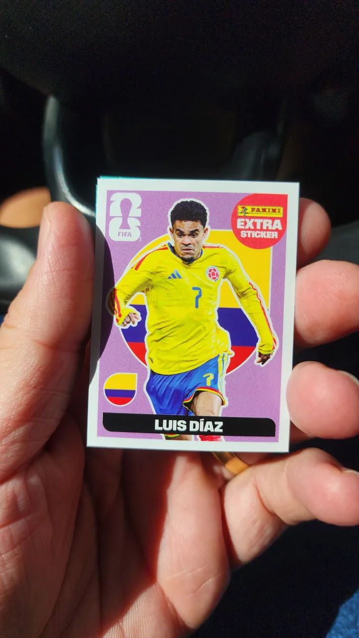 Figurinhas LEGEND PANINI Copa 2026 Luis Dias
