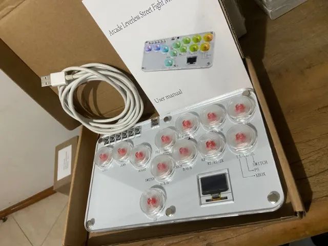 RGB Arcade Hitbox Teclado  - Foto 2