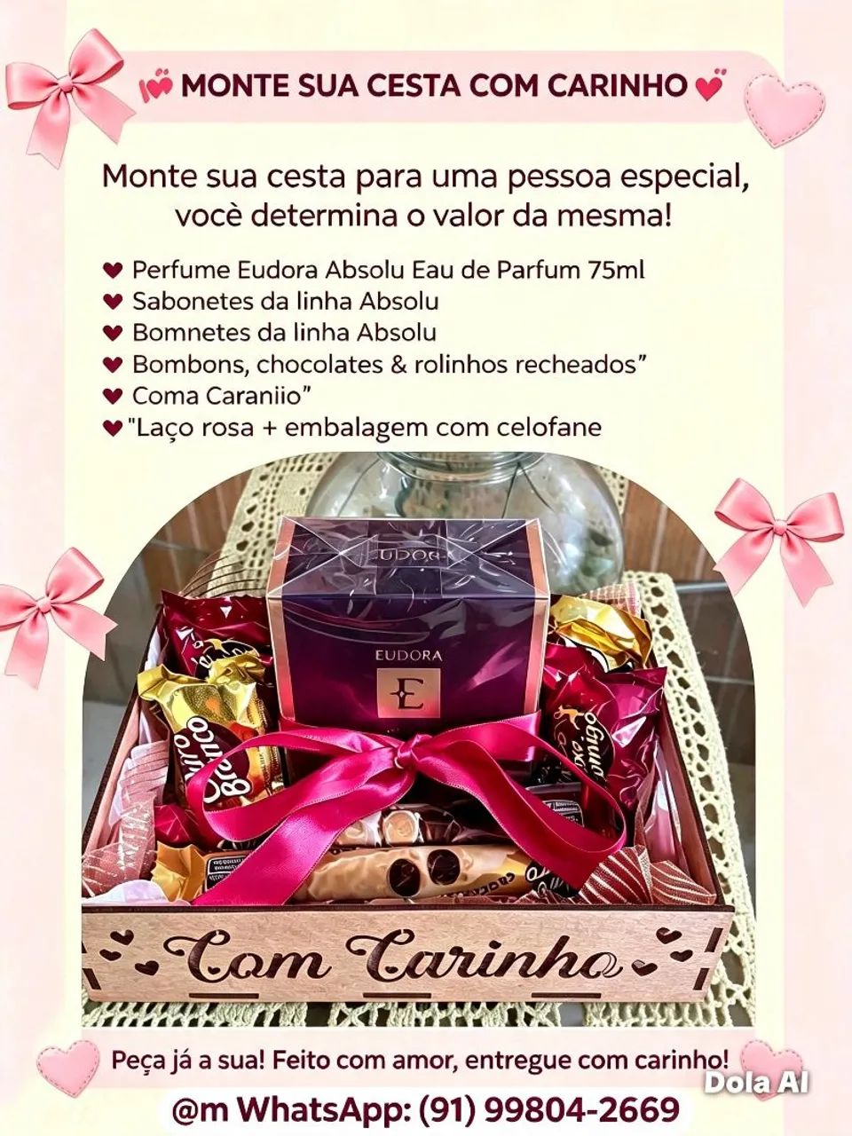Cestas feitas  com amor e carinho. - Foto 3