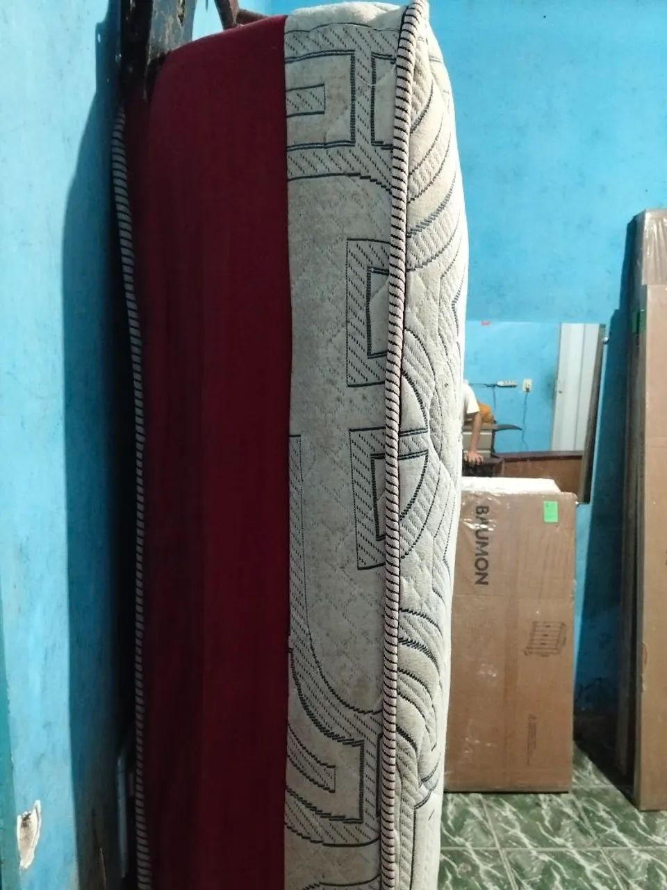 Cama de casal de madeira - Foto 2