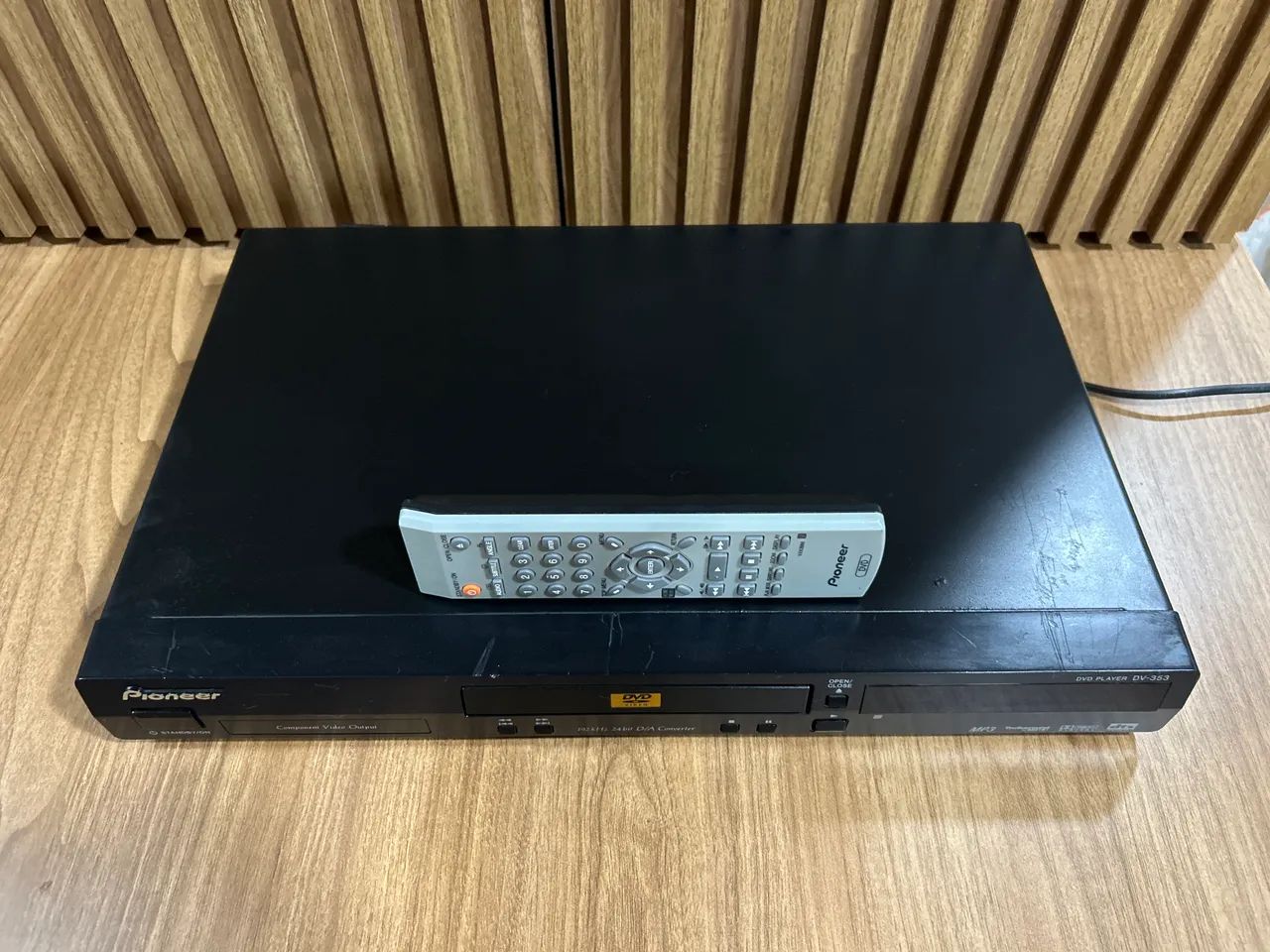 CD / DVD Pioneer DV 353 - Funcionando  - Foto 4