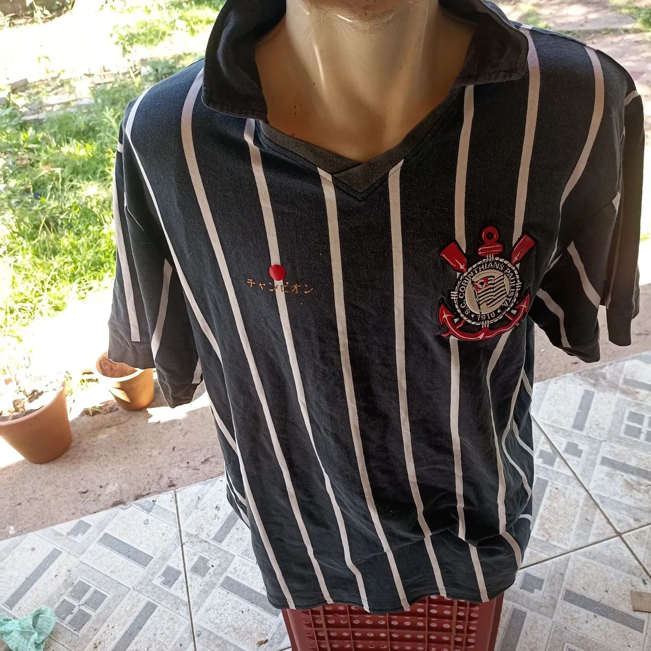 camisa do Corinthians Japão retro