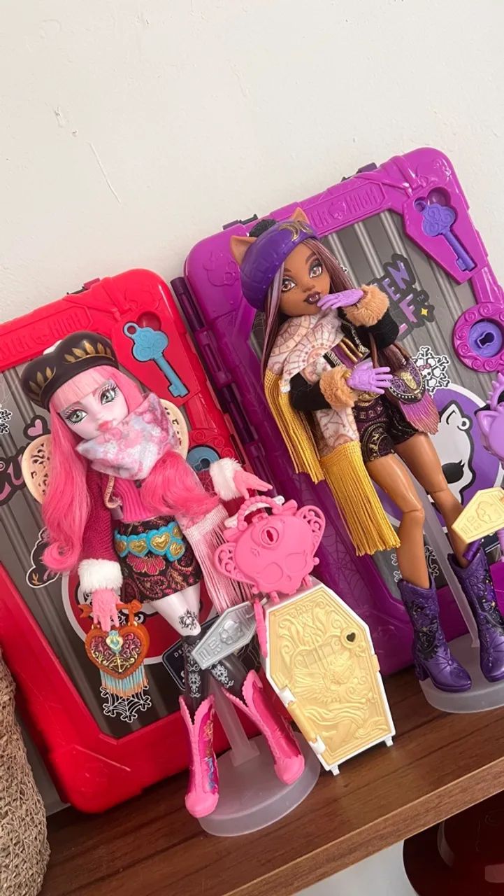 Monster High Cupid e Clawdeen
