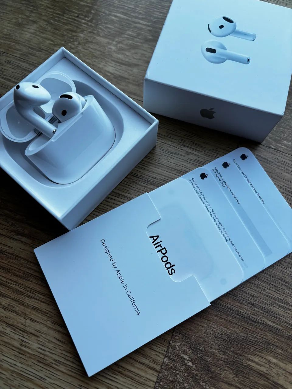 AirPods 4 Apple Original - Usado 1 vez - Garantia Apple até 2027