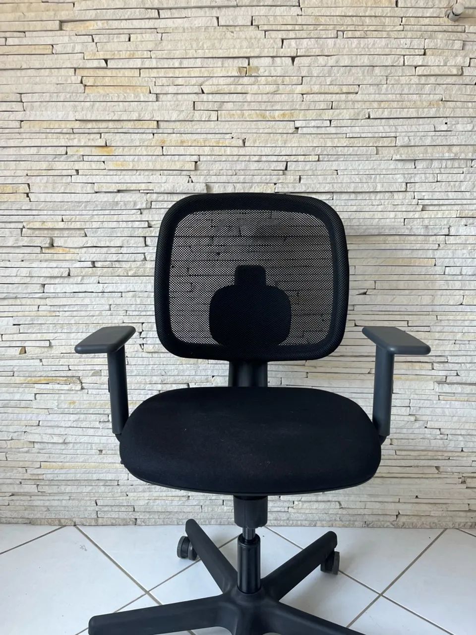 Cadeira de Escritório Flexform Dot All Black - Foto 2