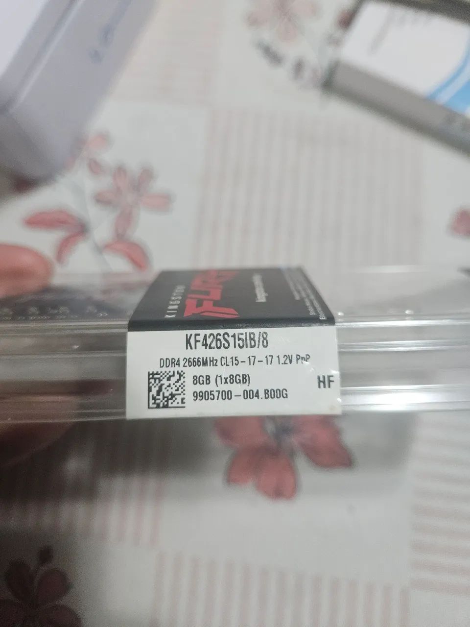 Memória RAM 8GB DDR4 SODIMM 2666MHz Kingston Fury - Foto 2