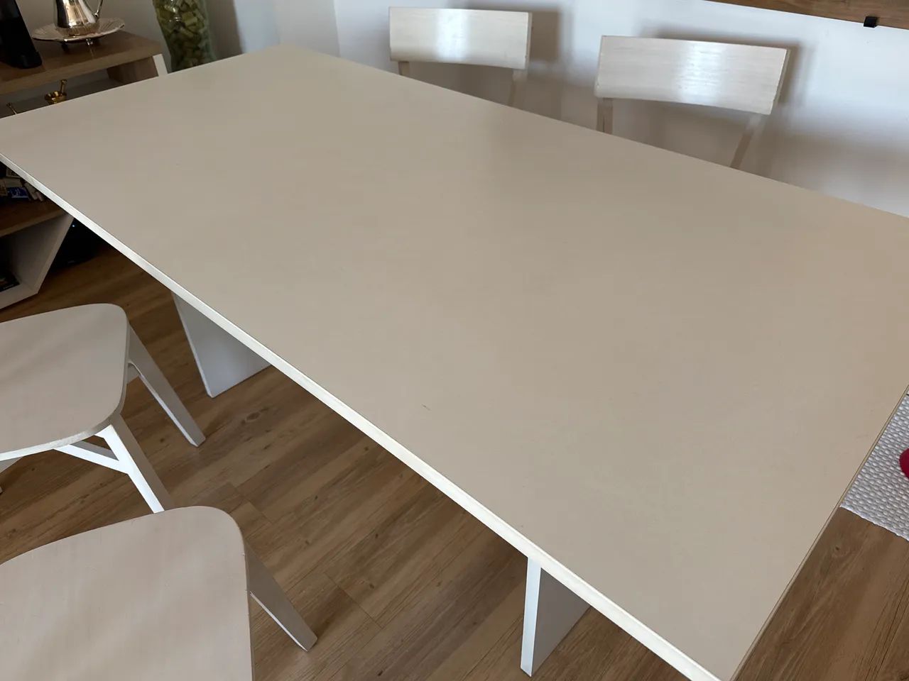 Mesa de madeira Tokstok com 4 cadeiras  - Foto 3