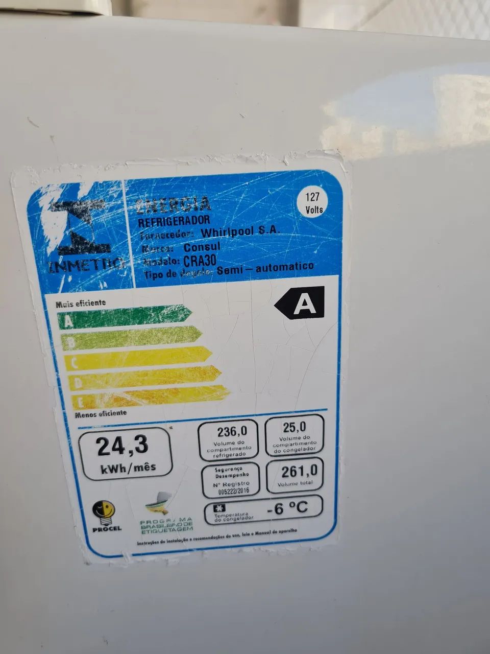 Geladeira consul cra30  - Foto 4
